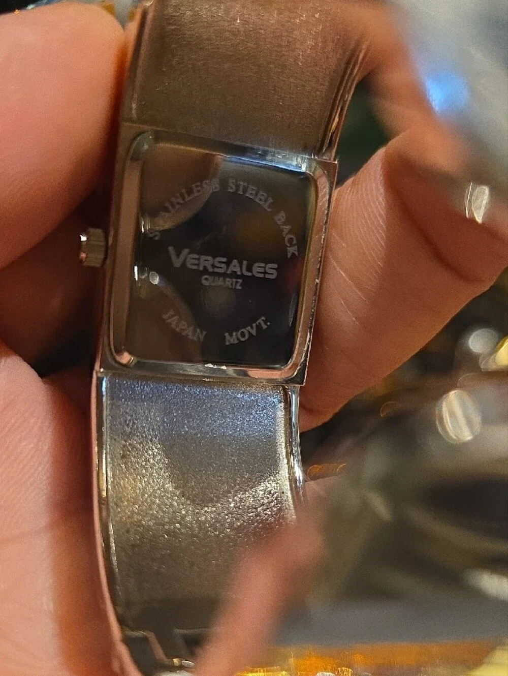 Silver-Tone Mother-of-Pearl Bracelet Watch - Silver